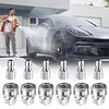 3/8 Inch Power Washer Quick Connect Kit Stainless Steel Adapter Set Power Washer Adapter Fittings Female/Male NPT Thread 12 Pcs 5000 PSI
