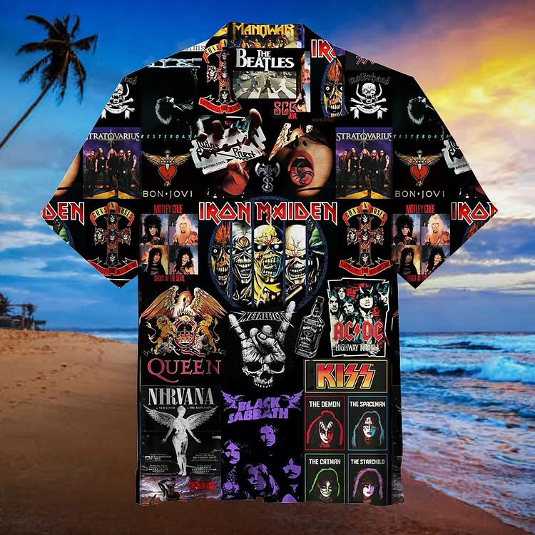 Rock 'n' Roll | Unisex Hawaiian Shirt