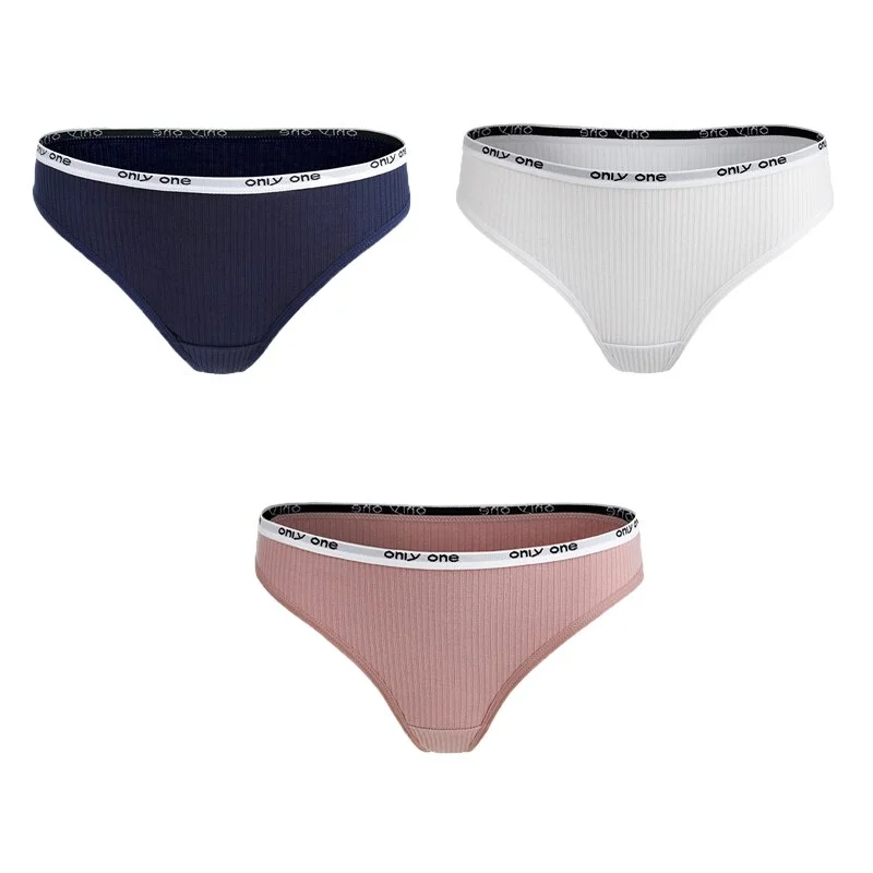 Billionm pcs/lot Cotton G-string Women Thongs S-4XL Sexy Panties Underpants Letter Femme Underwear Thong Design Pantys Lingerie