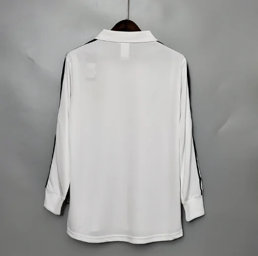 Retro 2001/2002 Real Madrid Home Long Sleeve Football Shirt Thai Quality
