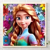 (40*40cm)DIY Square Partial AB Drill Diamond Painting - Princess