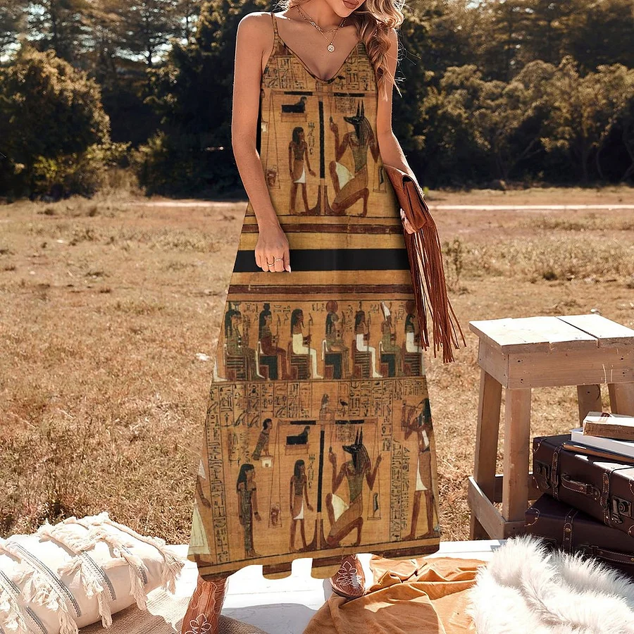 chinese dress ladies Egyptian Maxi Dress – MyCheriEssentiel main image 0