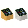 Smart WiFi Weather Forecast Station Clock with Temperature Humidity Display Date Weather Digital Clock Station for Kitchen Bathroom Office Bedroom Home
