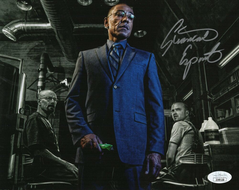 Giancarlo Esposito Autograph 8x10 Photo Poster painting Breaking Bad Gus Fring  2