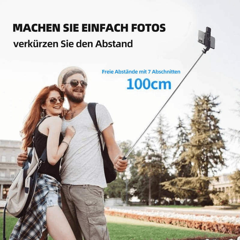 Meladen™ Drahtloser Bluetooth Selfie Stick