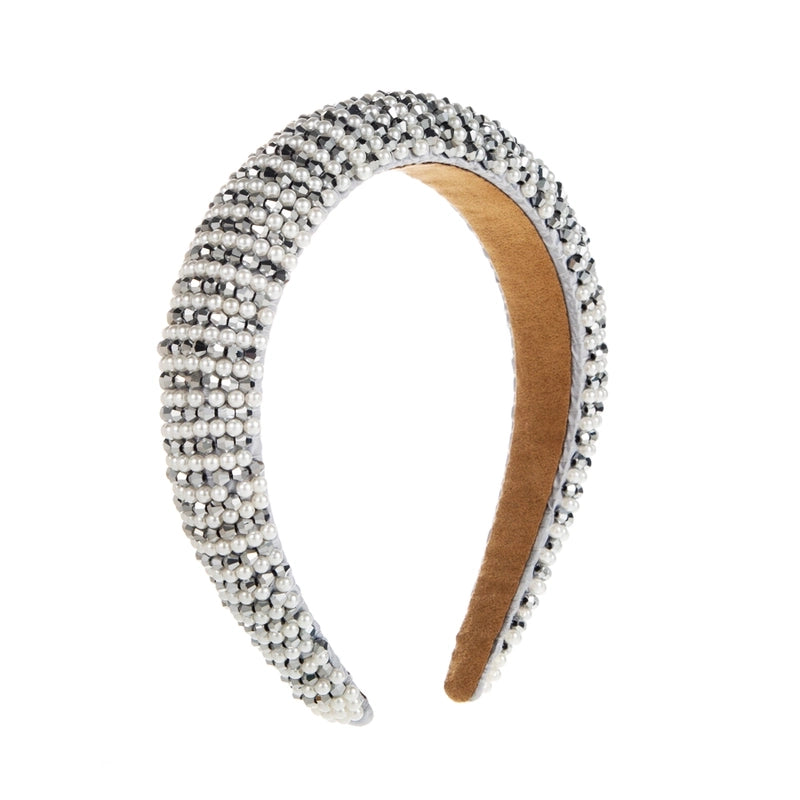 Women’s Casual Vacation Classic Style Color Block Alloy Rhinestone Glass Inlay Rhinestones Hair Band