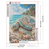 Diamond Painting -DIY Round Drill Stained Glass Sea Turtle