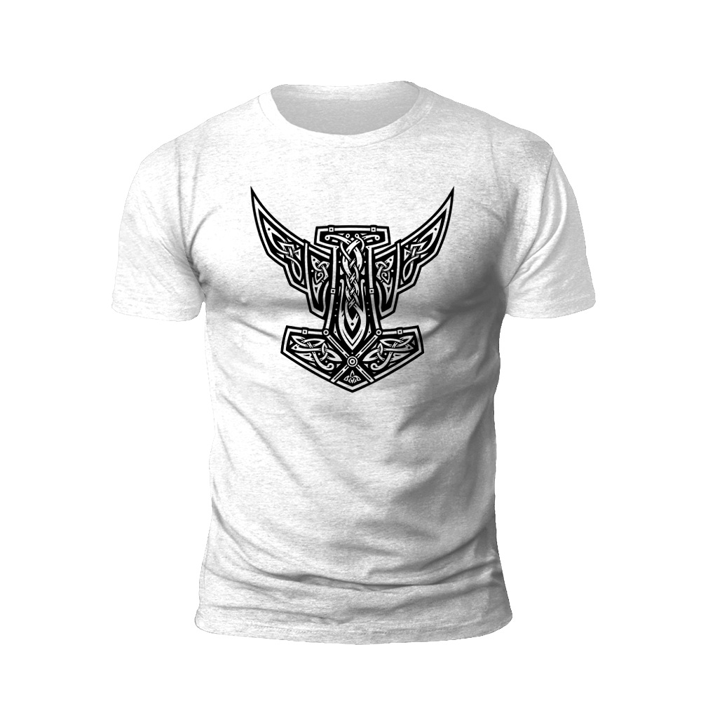 Viking's Helm: Shield and Sword T-Shirt