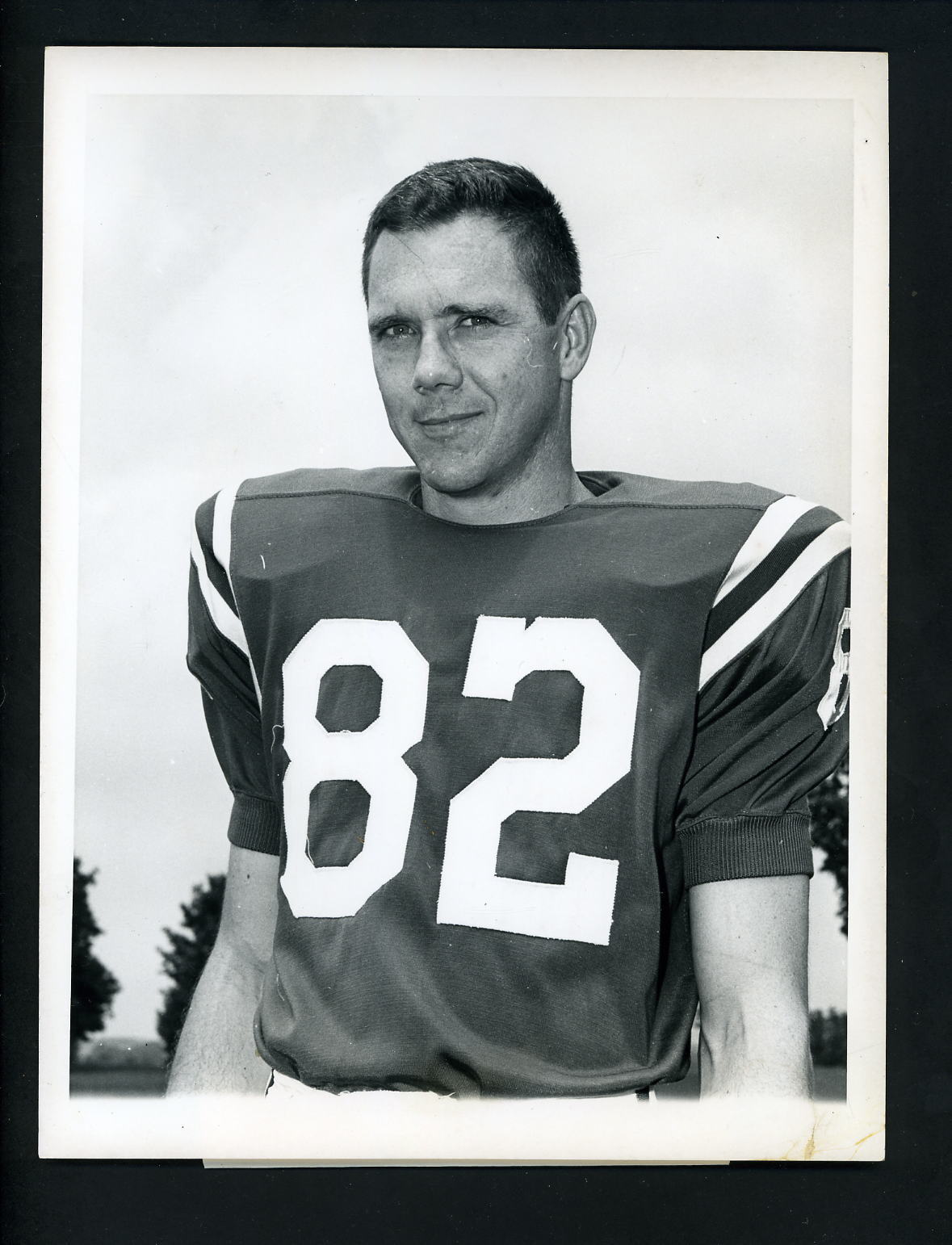 Raymond Berry 1964 Press Photo Poster painting Baltimore Colts