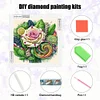 DIY Partial Special Shaped Drill Diamond Painting-Flower