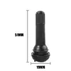 100pcs TR-414 Snap In Rubber Valve Stems TR414 Tyre Tire Valves with Caps
