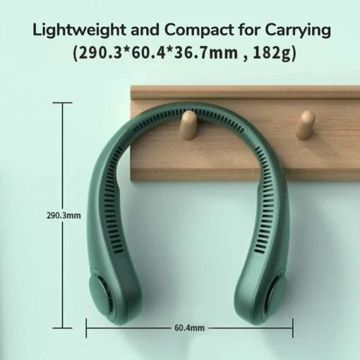 Treeiuy 2022 New Portable Neck Fan