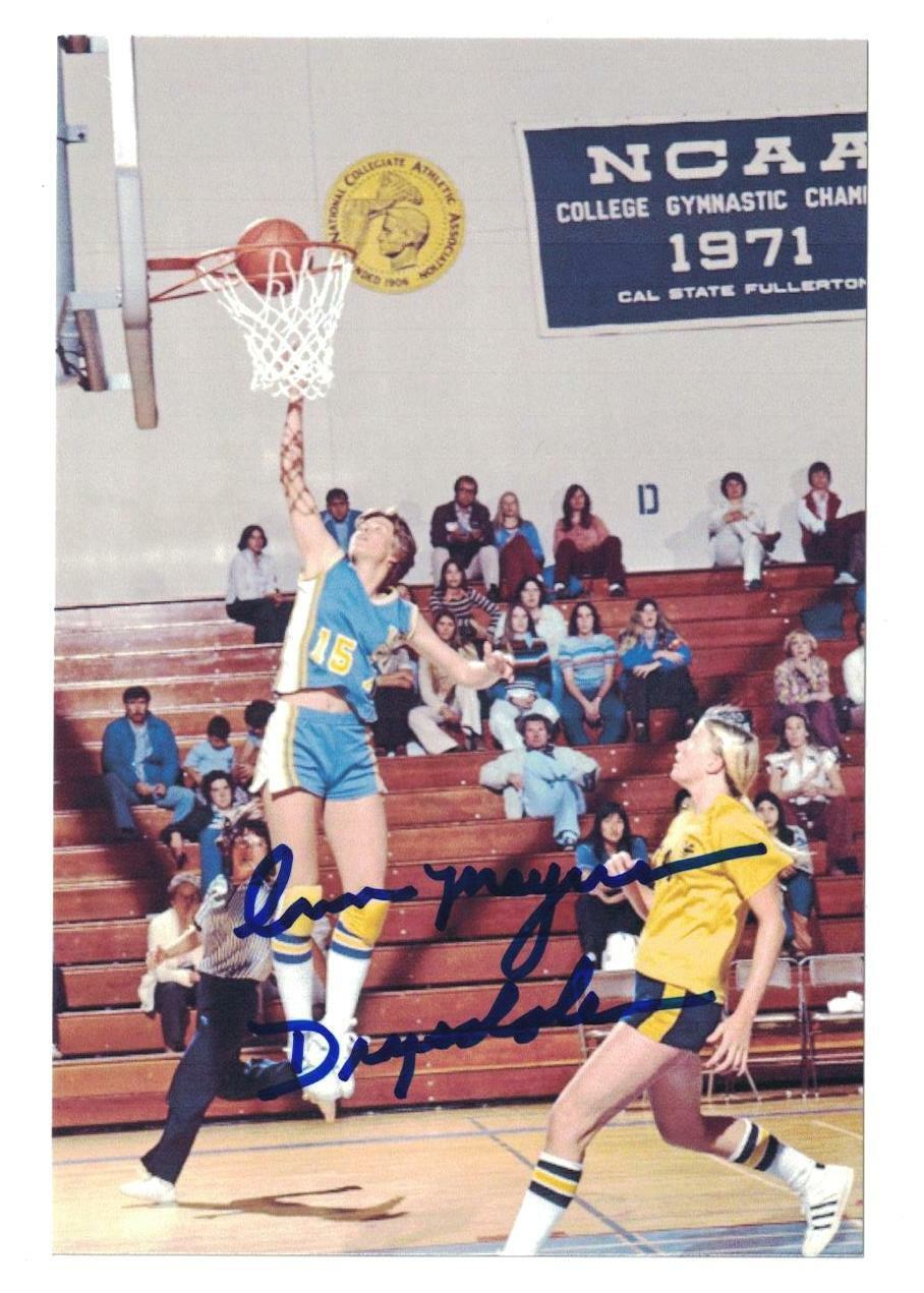 Ann Meyers Drysdale Signed Autographed 4 x 6 Photo Poster painting UCLA Sportscaster B