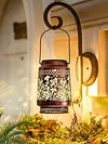 Solar Lantern Light Waterproof Hanging Solar Lantern for Yard Patio(Hummingbird)