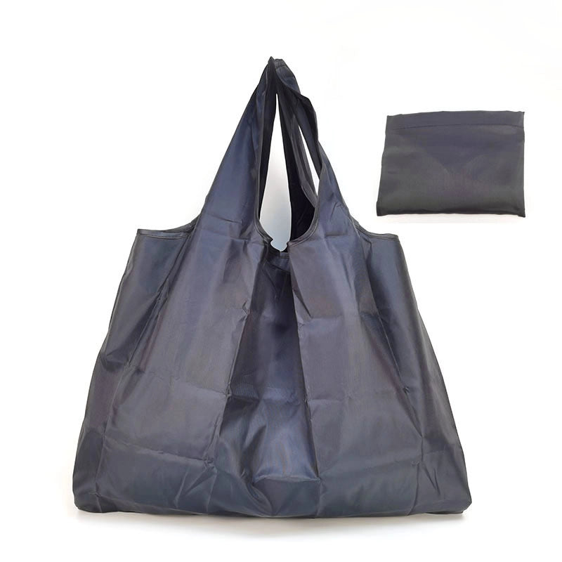 Spot Japanese Printed Environmental Bag Large 210T Supermarket Folding Shopping Bag Thickened Tote Bag Shopping Bag