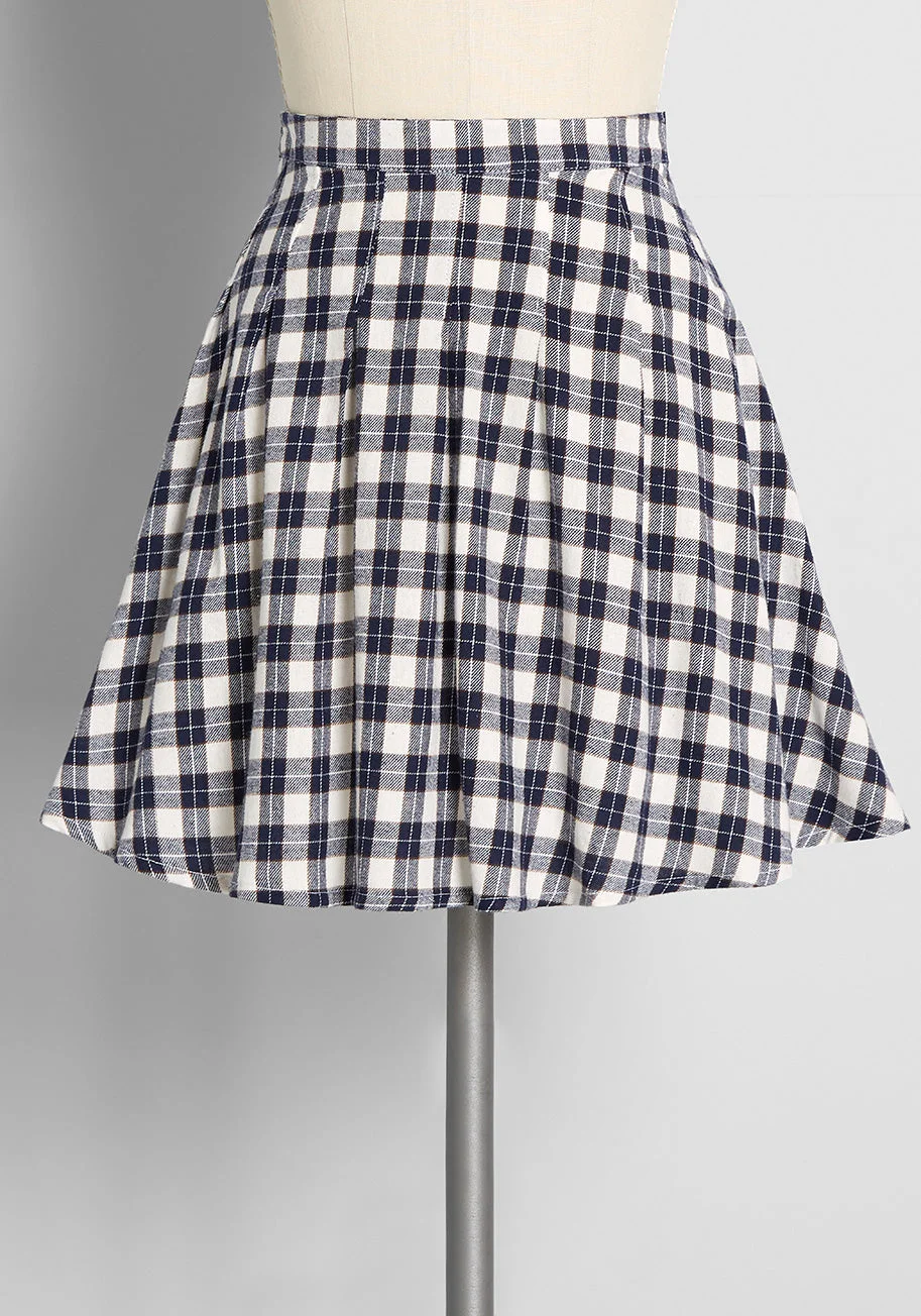 Love The Perks Pleated Mini Skirt