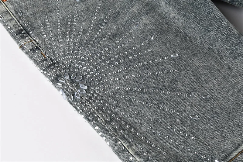 PURPLE  Fashion Jeans 5093