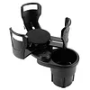 2 in 1 Universal 360&deg; Rotating Cup Holder Expander with Sponge Cushion, Drink Cup Holder Adapter Seat Organizer