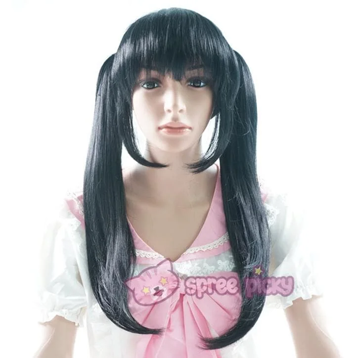 Love Live Niconiconi Asymmetric Pig Tails Cosplay Wig  with bangs SP151722