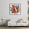 Tigger Painter - 18CT Stamped Cross Stitch 25*25cm tapestrymarket