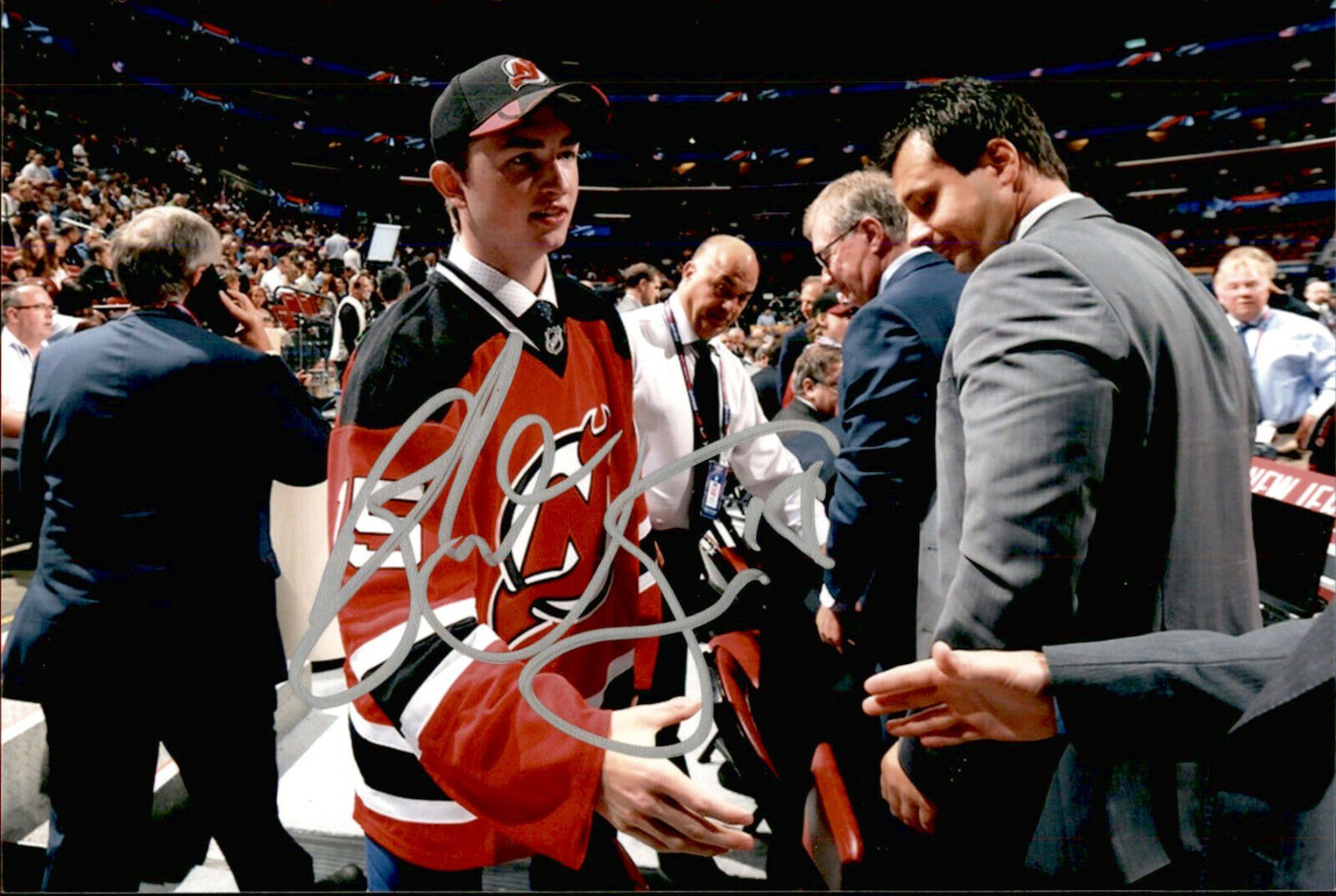 Blake Speers SIGNED 4x6 Photo Poster painting NEW JERSEY DEVILS #3