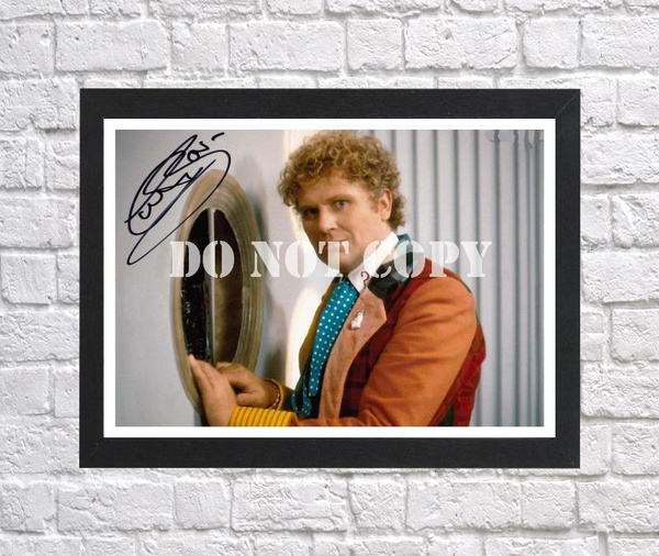 Doctor Dr Who Colin Baker Autographed Signed Print Photo Poster painting Poster 1 A4 8.3x11.7