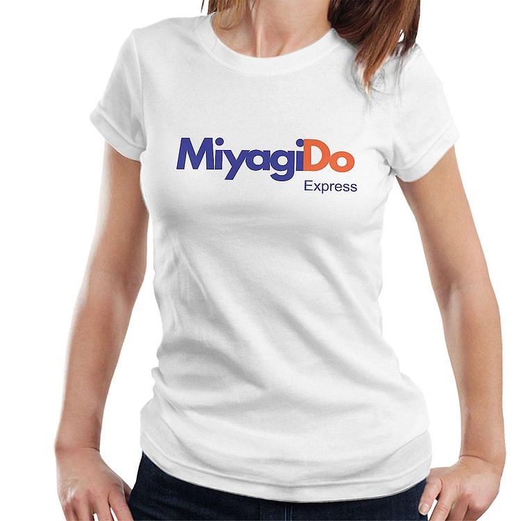 Fedex Logo Miyagi Do Karate Kid Women's T-Shirt