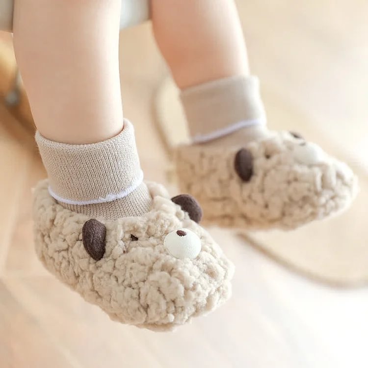 Baby Fluffy Bear Pre-walker Shoes