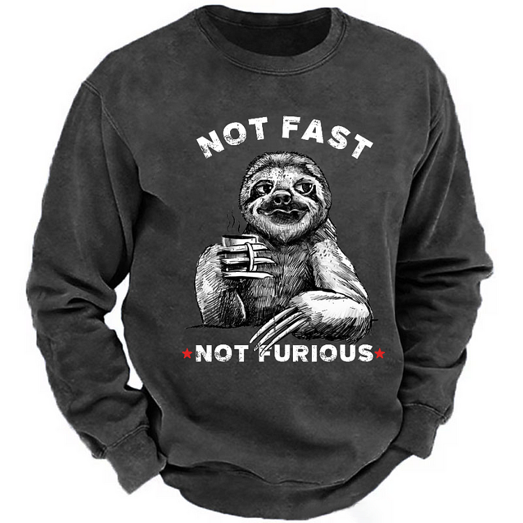 Not Fast, Not Furious Sweatshirt-Custom Your Name