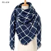 Plaid Pashmina Scarf Winter Scarf For Women