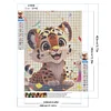 Diamond Painting -5D Full Round Drill Zodiac Tiger