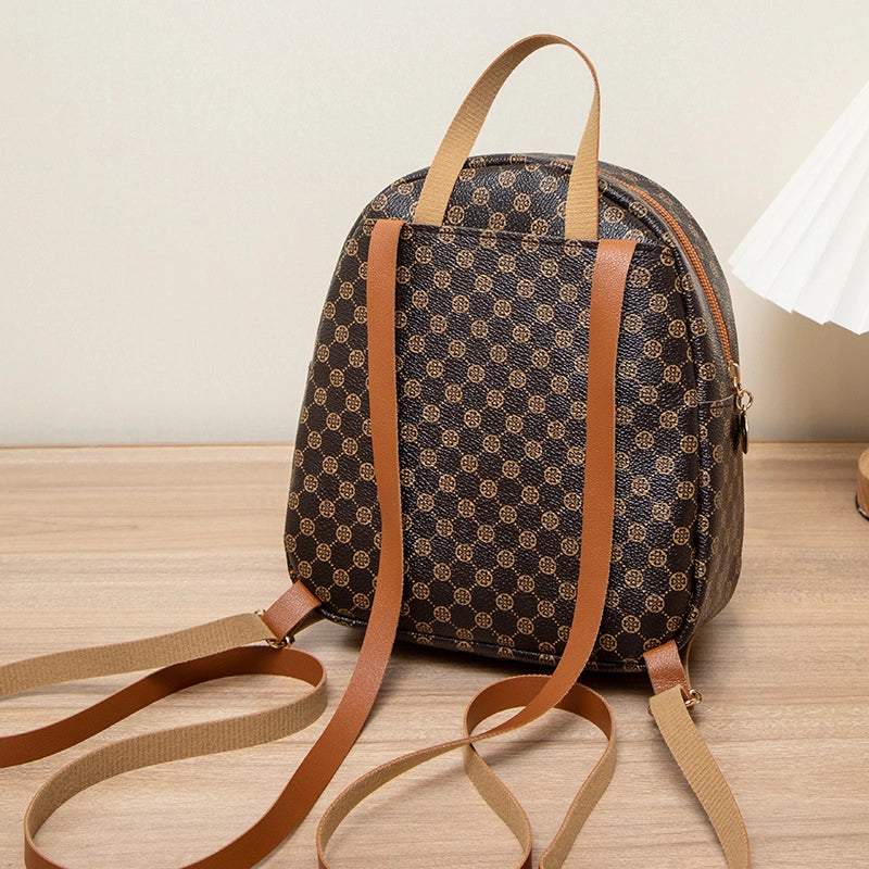 Waterproof Argyle Casual Travel Women’s Backpack