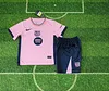 2025/2026 Kids Size Barcelona Special Edition Dark Pink Football Shirt 1:1 Thai Quality