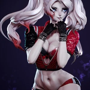 Pornhint Harley Quinn NSFW Nsfw stl 3d Stl DC Universe Joker Miss Quinn 3D Printer Files 3D STL File Margot Robbie Nsfw Pack 3d NSFW