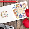 (US Only)12PCS DIY Diamond Painting Greeting Card Set Festival Pattern Congratulations