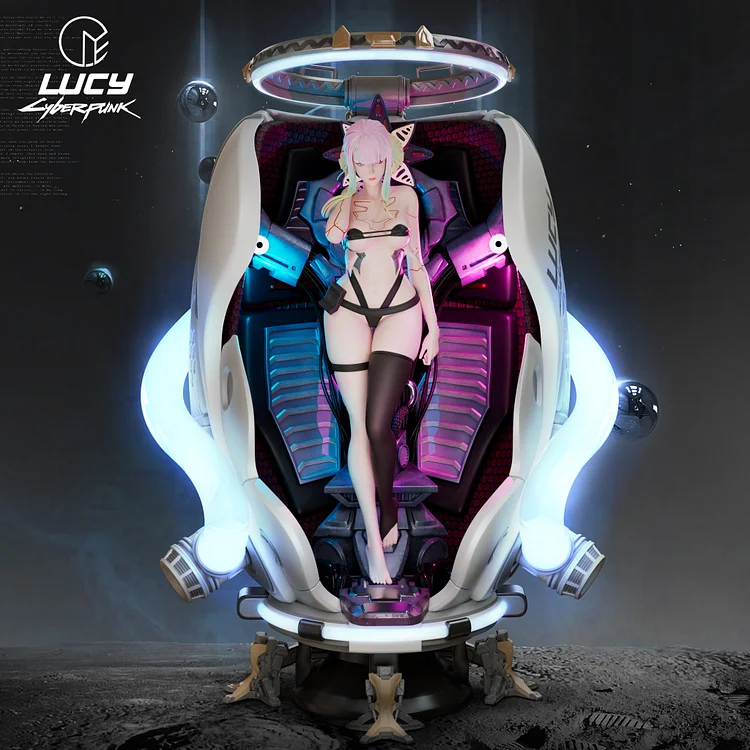 Pre-order Yeer Toys-Cyberpunk Marginal traveler Lucy Adult 1/6 Statue/GK