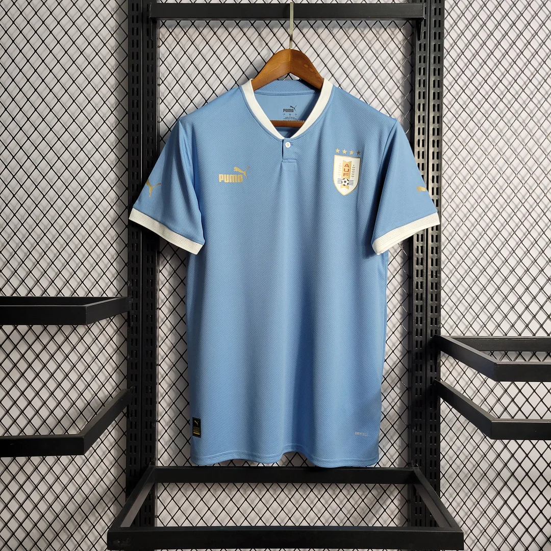 2022 FIFA World Cup Uruguay Home Football Shirt Thai Quality