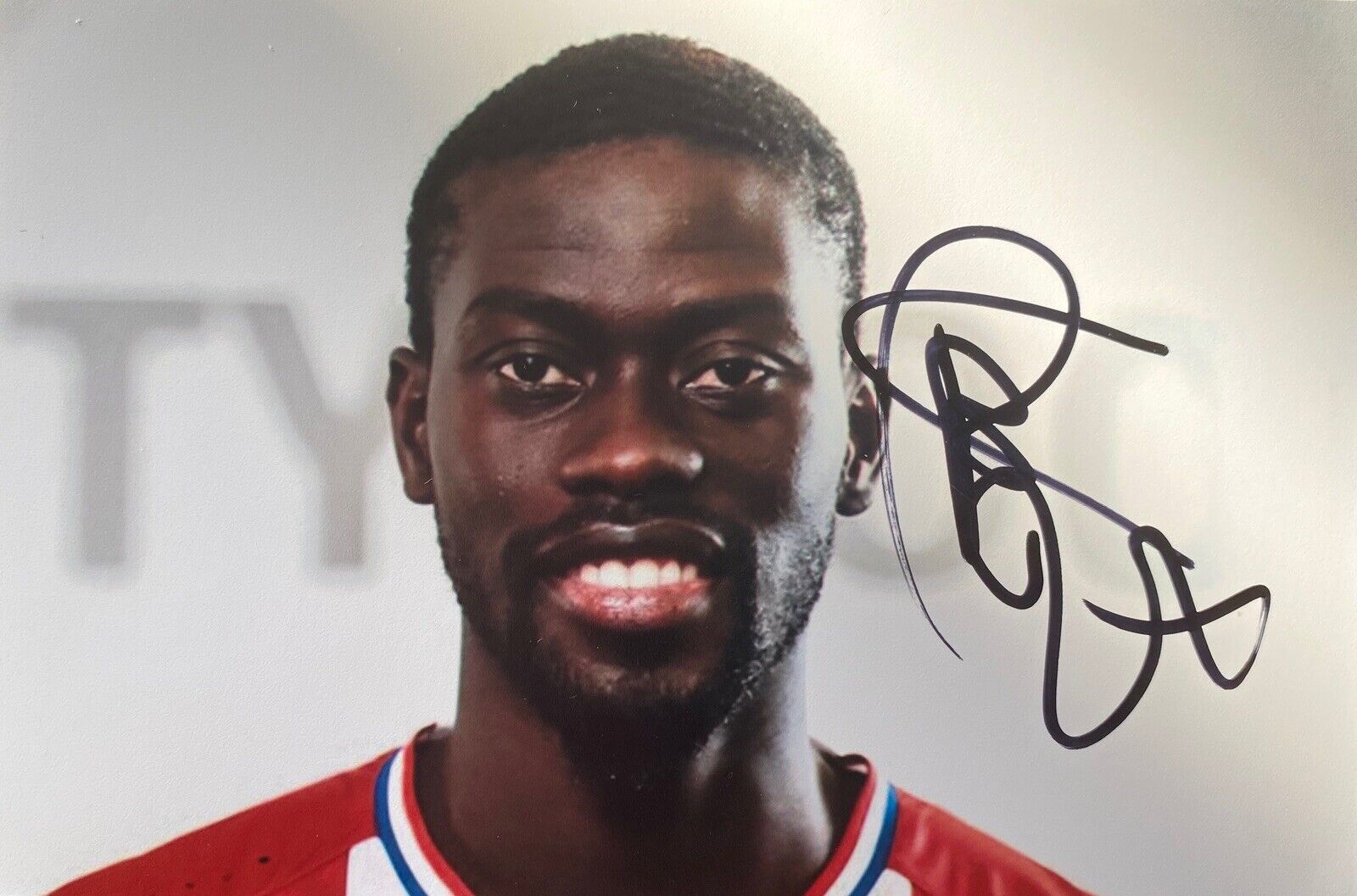 Badou Ndiaye Hand Signed 6X4 Photo Poster painting - Stoke City 2