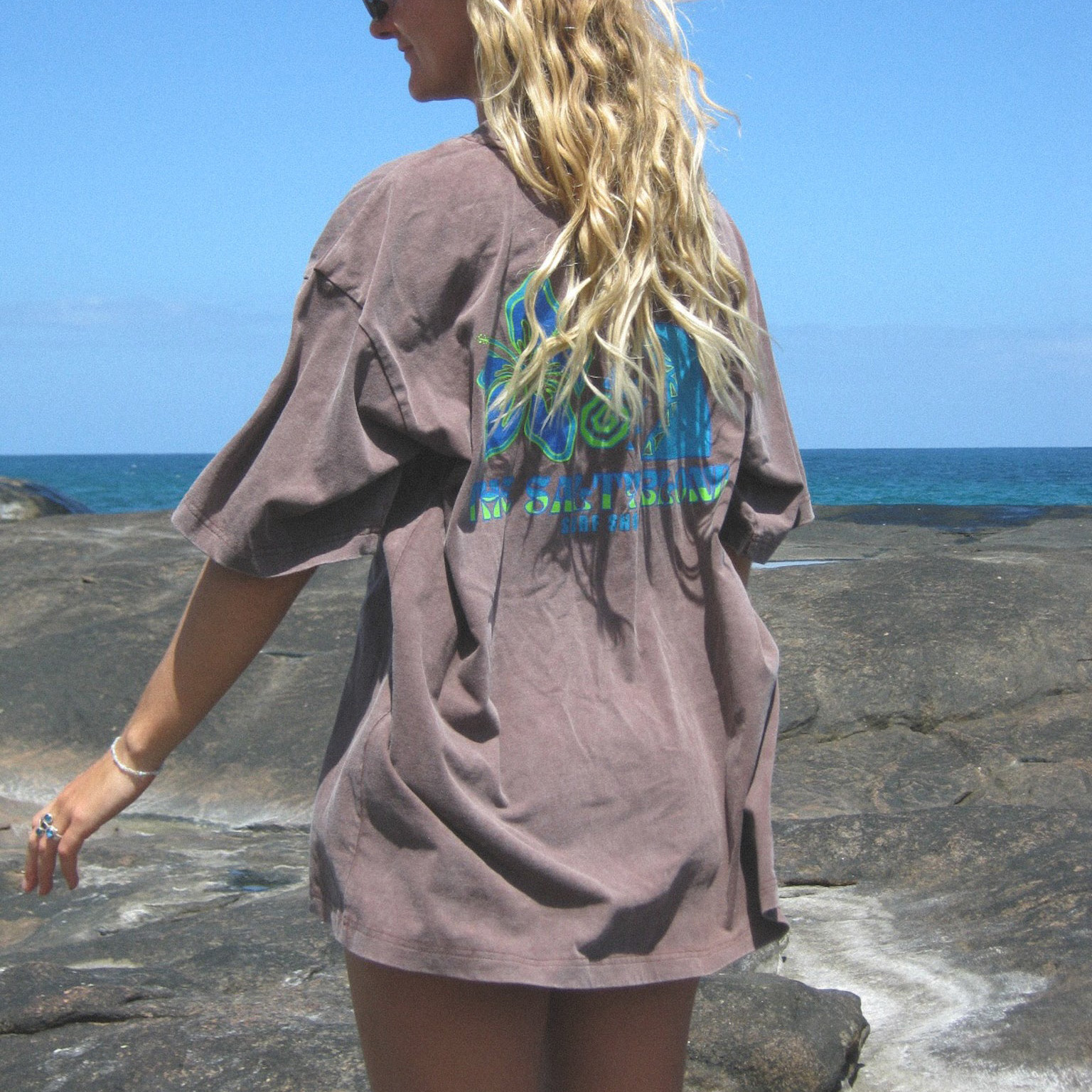 Unisex Floral Tahitian Tee