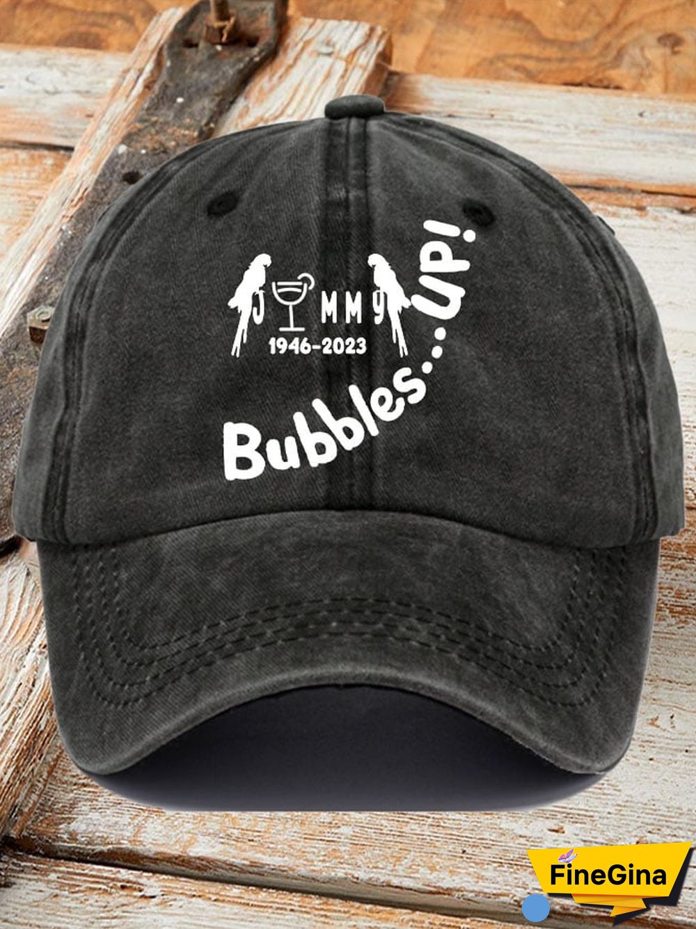 Jimmy 1946-2023 Bubbles Up Print Baseball Cap