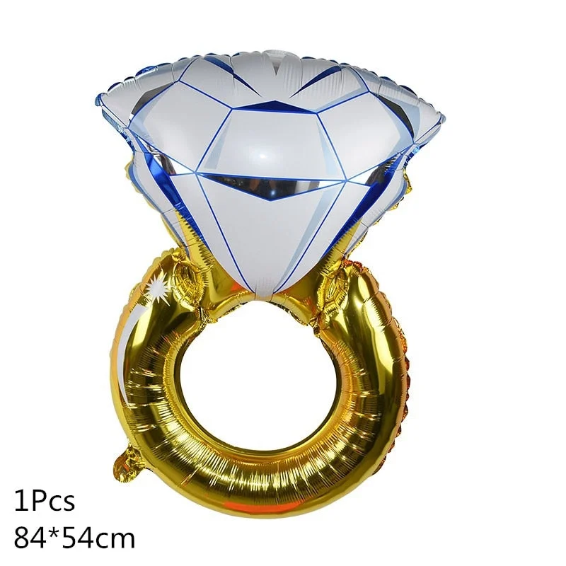 Wedding Balloons Foil Groom Bride Love Balloon for Wedding Decoration Bachelorette Party Valentine's Day Adult Party Supplies