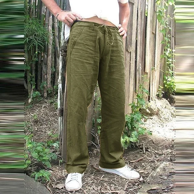 Men's Linen Pants-inspireuse