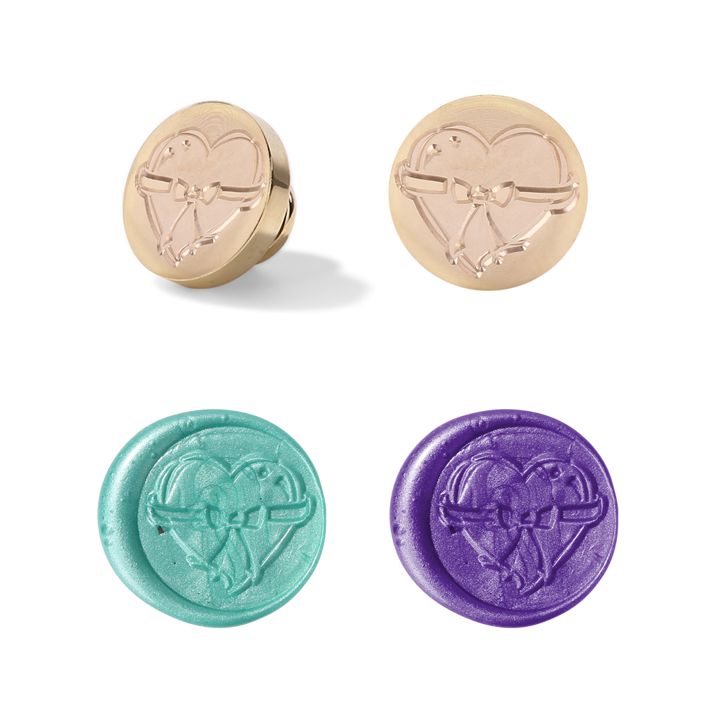

25MM Couple Love Sealing Wax Stamp Head, 501 Original