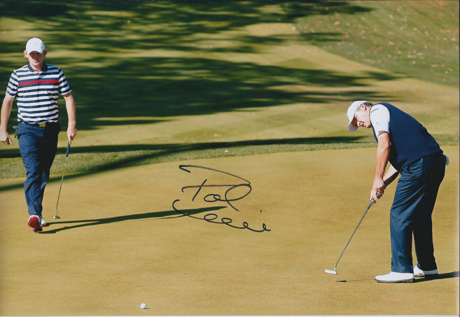 Paul LAWRIE SIGNED Autograph 12x8 Photo Poster painting Ryder Cup VICTORY WIN AFTAL COA