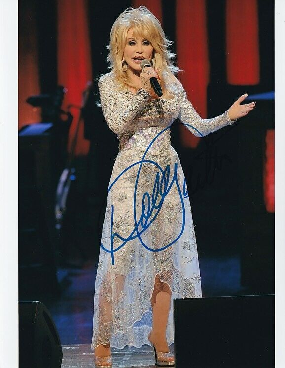 Dolly Parton signed in-person 8x10 Photo Poster painting