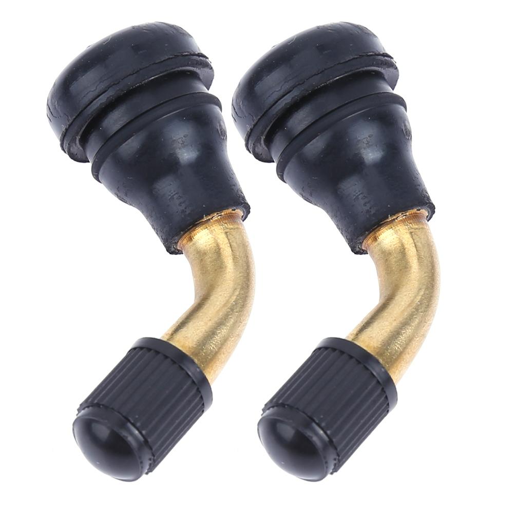 

2pcs Motorcycle Tubeless Tire Valve Stems for Scooter Dirt Bike, Large, 501 Original