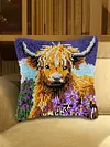Animal-DIY Latch Hook Rug Pillowcase Kits 43*43cm