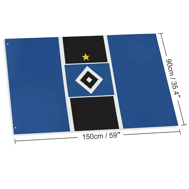 Hamburger SV Fahne Flagge - Garten Flagge