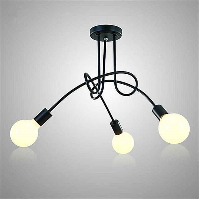 Vintage Ceiling Lights for Living Room Vintage Industrial Loft Nordic Ceiling Lamps for Home Lighting Fixtures Dining Room Iron