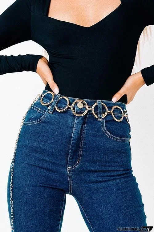 Metal Annulus Waist Chain